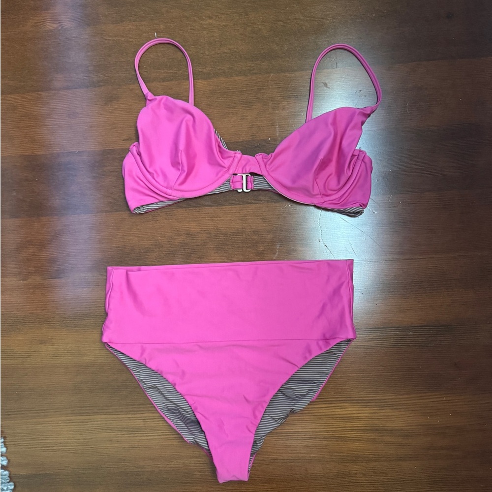 Acacia Pink Bikini Set